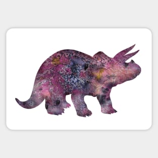 Triceratops Watercolor Painting Sticker